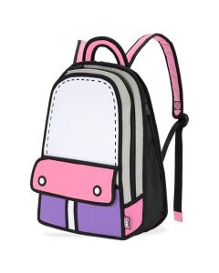 JumpFromPaper Adventure Backpack Pink 13"