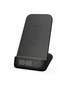 Goui BOT. Qi Ultra-Fast Wireless - Clock Stand 15W - Black