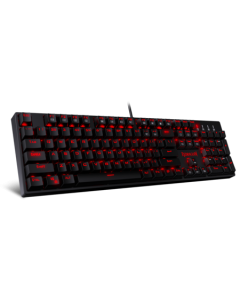 Redragon SURARA Mechanical Gaming Keyboard with 104 Keys - Quiet-Red Switches