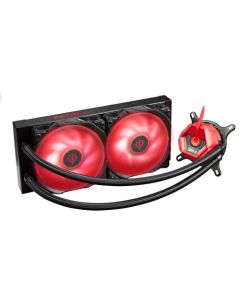 ASUS TUF Gaming LC 240 RGB ZAKU II EDITION all-in-one liquid CPU cooler with Aura Sync - Black