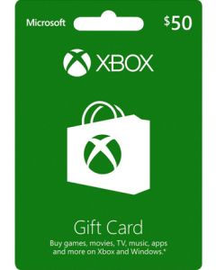 XBOX LIVE GIFT CARD 50$ - US STORE