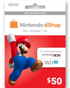 Nintendo eShop $50 Gift Card