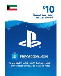 PSN Store CARD 10$ - Kuwait STORE