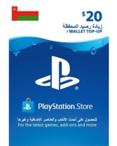 PSN Store Card $20 OMAN ACCOUNT