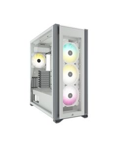 Corsair iCUE 7000X RGB Tempered Glass Full-Tower ATX PC Case - White