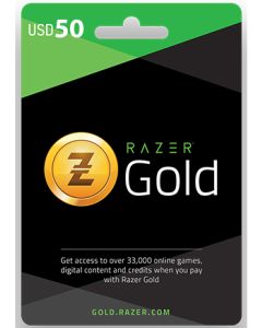 Razer Gold Pins Gift Card $50(US)