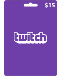 Twitch $15 Gift Card (USA)