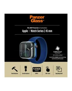 PanzerGlass Full Body Screen Protector Apple Watch 7 45mm Clear AB