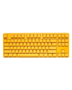 Ducky One 3 Yellow TKL Hot-Swap  Mechanical Keyboard - Cherry Red