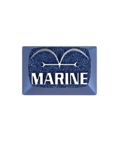 ZomoPlus Customized MARINE Cherry MX Switches And Clones, One Piece Theme Metal Keycap With CNC Engraving (1.5u Size) For Mechanical Gaming Keyboard