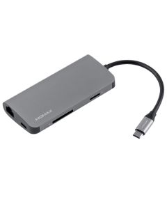 Momax One Link 8-in-1 Type-C HUB (DHC6E) Upgrade - Gray